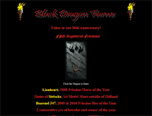 Tablet Screenshot of blackdragonfarms.com